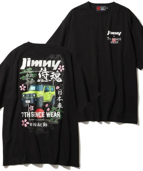 CORPUS SELECT(コーパストーキョー)の「【SEVENTH SENSE WEAR×JIMNY】セブンス センス ウエア×ジムニー コラボ アソート アートワークデザイン半袖Tシャツ(Tシャツ/カットソー・メンズ・ホワイト系3/ブラック系2/ブラック系1/ネイビー系3/ネイビー系2/ネイビー系1/ホワイト系2/ブラック系3/ホワイト系1・M/XL/L)」の4枚目の写真