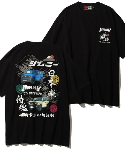 CORPUS SELECT(コーパストーキョー)の「【SEVENTH SENSE WEAR×JIMNY】セブンス センス ウエア×ジムニー コラボ アソート アートワークデザイン半袖Tシャツ(Tシャツ/カットソー・メンズ・ホワイト系3/ブラック系2/ブラック系1/ネイビー系3/ネイビー系2/ネイビー系1/ホワイト系2/ブラック系3/ホワイト系1・M/XL/L)」の6枚目の写真