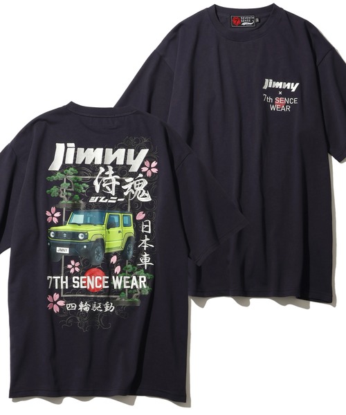 CORPUS SELECT(コーパストーキョー)の「【SEVENTH SENSE WEAR×JIMNY】セブンス センス ウエア×ジムニー コラボ アソート アートワークデザイン半袖Tシャツ(Tシャツ/カットソー・メンズ・ホワイト系3/ブラック系2/ブラック系1/ネイビー系3/ネイビー系2/ネイビー系1/ホワイト系2/ブラック系3/ホワイト系1・M/XL/L)」の7枚目の写真