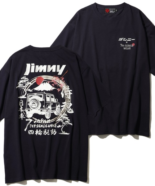 CORPUS SELECT(コーパストーキョー)の「【SEVENTH SENSE WEAR×JIMNY】セブンス センス ウエア×ジムニー コラボ アソート アートワークデザイン半袖Tシャツ(Tシャツ/カットソー・メンズ・ホワイト系3/ブラック系2/ブラック系1/ネイビー系3/ネイビー系2/ネイビー系1/ホワイト系2/ブラック系3/ホワイト系1・M/XL/L)」の8枚目の写真