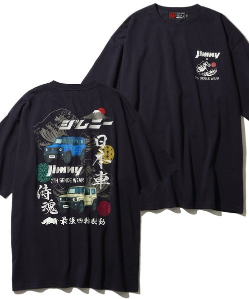 CORPUS SELECT(コーパストーキョー)の「【SEVENTH SENSE WEAR×JIMNY】セブンス センス ウエア×ジムニー コラボ アソート アートワークデザイン半袖Tシャツ(Tシャツ/カットソー・メンズ・ホワイト系3/ブラック系2/ブラック系1/ネイビー系3/ネイビー系2/ネイビー系1/ホワイト系2/ブラック系3/ホワイト系1・M/XL/L)」の9枚目の写真