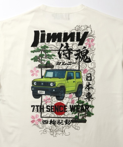 CORPUS SELECT(コーパストーキョー)の「【SEVENTH SENSE WEAR×JIMNY】セブンス センス ウエア×ジムニー コラボ アソート アートワークデザイン半袖Tシャツ(Tシャツ/カットソー・メンズ・ホワイト系3/ブラック系2/ブラック系1/ネイビー系3/ネイビー系2/ネイビー系1/ホワイト系2/ブラック系3/ホワイト系1・M/XL/L)」の20枚目の写真
