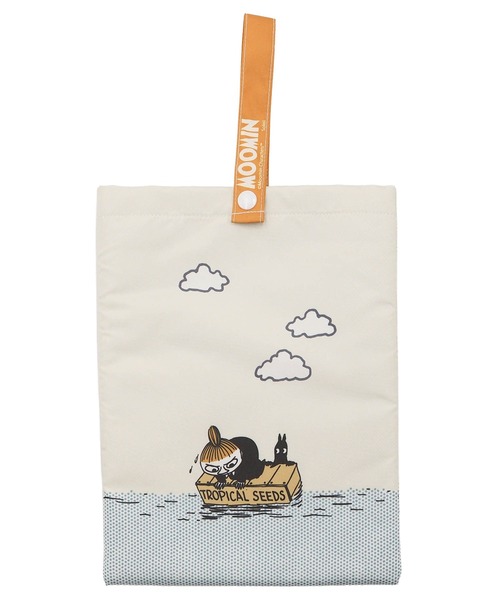 MOOMIN(ムーミン)の「MOOMIN ムーミン 吸水機能付き 2Way折傘バッグ 裏地吸水素材 傘袋 コンパクト 折りたたみ用(エコバッグ/サブバッグ・レディース・グリーン/ミント/ピンク・FREE)」の10枚目の写真
