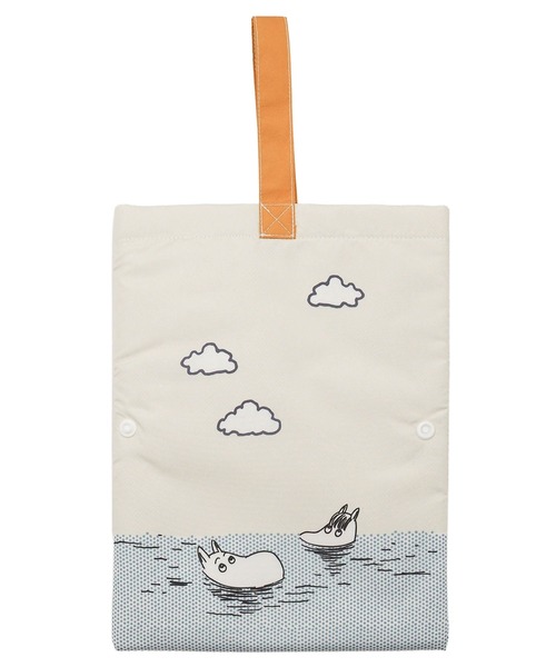 MOOMIN(ムーミン)の「MOOMIN ムーミン 吸水機能付き 2Way折傘バッグ 裏地吸水素材 傘袋 コンパクト 折りたたみ用(エコバッグ/サブバッグ・レディース・グリーン/ミント/ピンク・FREE)」の11枚目の写真