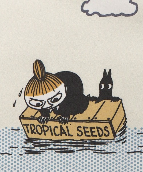 MOOMIN(ムーミン)の「MOOMIN ムーミン 吸水機能付き 2Way折傘バッグ 裏地吸水素材 傘袋 コンパクト 折りたたみ用(エコバッグ/サブバッグ・レディース・グリーン/ミント/ピンク・FREE)」の12枚目の写真