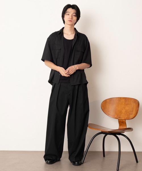 LUCY(ルーシー)の「LUCY/マルチファンクッションタンクトップ(Tシャツ/カットソー・メンズ・ホワイト/ブラック・LARGE/MEDIUM)」の8枚目の写真