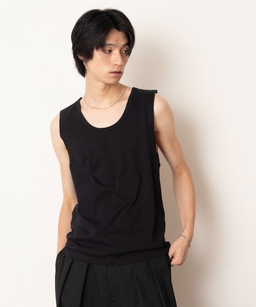 LUCY(ルーシー)の「LUCY/マルチファンクッションタンクトップ(Tシャツ/カットソー・メンズ・ホワイト/ブラック・LARGE/MEDIUM)」の22枚目の写真