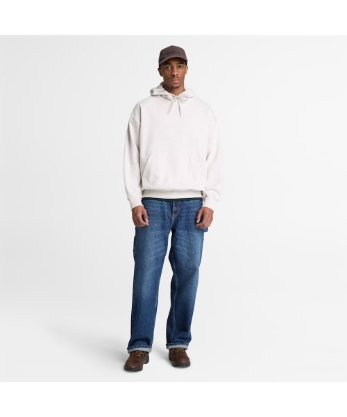 Timberland(ティンバーランド)の「ヘビーウェイト フーディー メンズ(パーカー・メンズ・アイボリー・X-LARGE/XX-LARGE/MEDIUM/LARGE)」の2枚目の写真