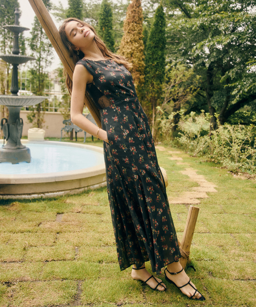 La TOTALITE(ラトータリテ)の「【SAORI TANABE × La Totalite】Robe de jour(ワンピース・レディース・ブラック・36/38)」の2枚目の写真