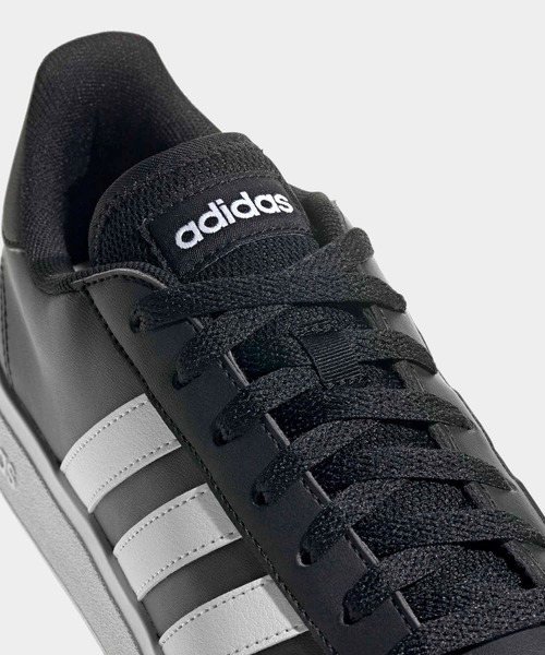 adidas(アディダス)の「グランドコート TD ライフスタイル コート カジュアル / GrandCourt TD Lifestyle Court Casual / アディダス adidas(スニーカー・メンズ・ブラック×ホワイト・23.5cm/24.0cm/24.5cm/25.0cm/25.5cm/26.0cm/26.5cm/27.0cm/27.5cm/28.0cm/28.5cm/29.0cm)」の6枚目の写真