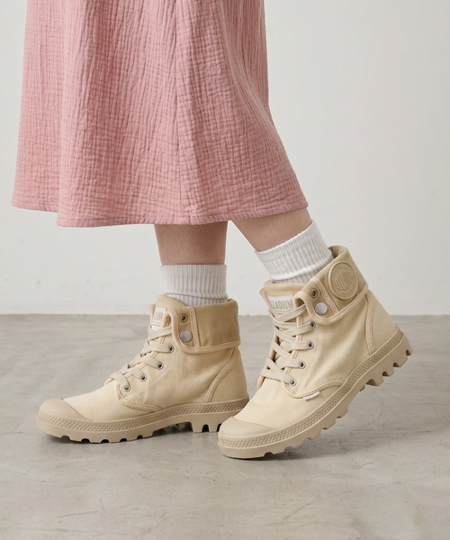 PALLADIUM(パラディウム)の「BAGGY ハイカットスニーカー(スニーカー・メンズ・グレー/ベージュ系・25cm/23.5cm/24.5cm/24cm/22.5cm/23cm)」の10枚目の写真