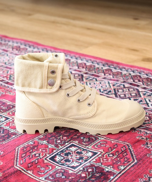 PALLADIUM(パラディウム)の「BAGGY ハイカットスニーカー(スニーカー・メンズ・グレー/ベージュ系・25cm/23.5cm/24.5cm/24cm/22.5cm/23cm)」の16枚目の写真