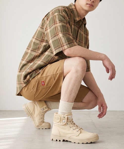 PALLADIUM(パラディウム)の「BAGGY ハイカットスニーカー(スニーカー・メンズ・グレー/ベージュ系・25cm/23.5cm/24.5cm/24cm/22.5cm/23cm)」の9枚目の写真