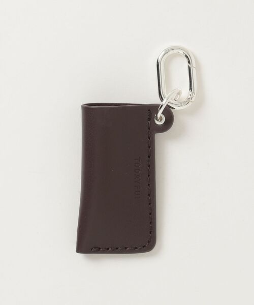 TODAYFUL（トゥデイフル）の「Lip Holder Charm 12611030（ポーチ・レディース・オフホワイト/ブラック/バーガンディー・FREE）」の3枚目の写真