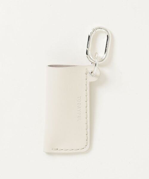 TODAYFUL（トゥデイフル）の「Lip Holder Charm 12611030（ポーチ・レディース・オフホワイト/ブラック/バーガンディー・FREE）」の2枚目の写真