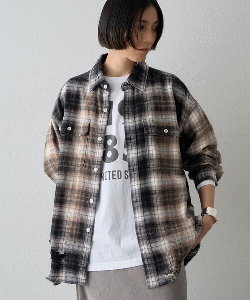 レディース 未使用級25ss Whim Gazette ウィムガゼット サテンシシュウ 