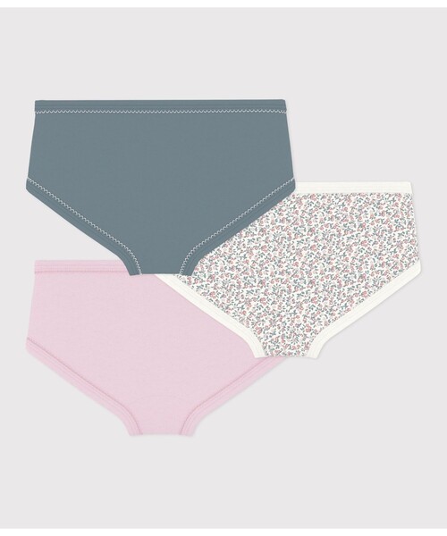 PETIT BATEAU（プチバトー）の「ハイウェスト プリントショーツ３枚組（ショーツ・キッズ・その他1・8YEAR/10YEAR/12YEAR/6YEAR）」の3枚目の写真