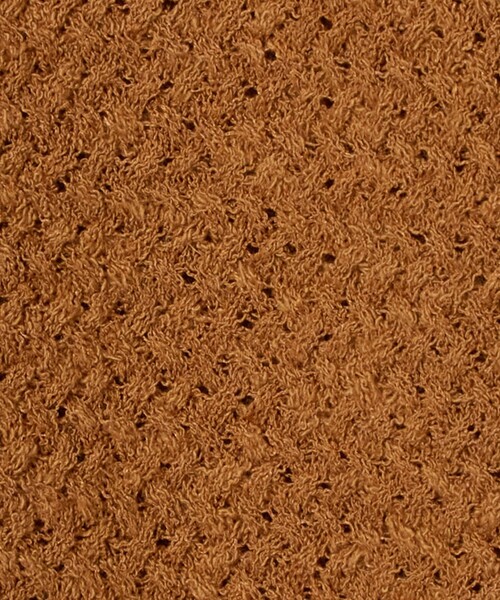 A DAY IN THE LIFE UNITED ARROWS(アデイインザライフユナイテッドアローズ)の「ブークレ バスケット ニットブルゾン ‐ウォッシャブル‐<A DAY IN THE LIFE>(ニット/セーター・レディース・ナチュラル/オレンジ/グレー系・FREE)」の15枚目の写真