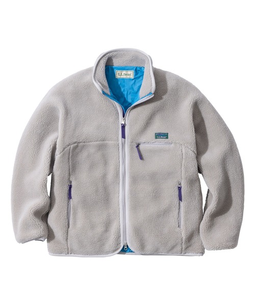 L.L.Bean(エルエルビーン)の「【JAPAN EDITION】トップシャム・ボア・フリース・ジャケット(その他アウター・メンズ・ライトグレー/ライトベージュ/ブラウン/ブルーグリーン・LARGE/MEDIUM/SMALL)」の2枚目の写真