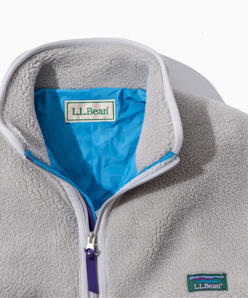 L.L.Bean(エルエルビーン)の「【JAPAN EDITION】トップシャム・ボア・フリース・ジャケット(その他アウター・メンズ・ライトグレー/ライトベージュ/ブラウン/ブルーグリーン・LARGE/MEDIUM/SMALL)」の8枚目の写真