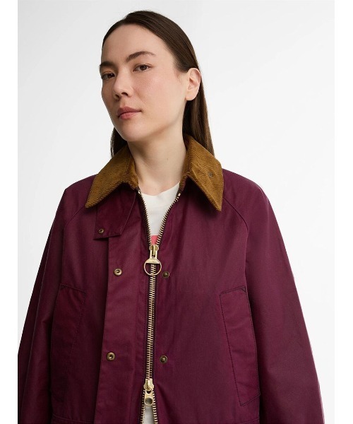 Barbour（バブアー）の「【BEDALE / ビデイル】ワックス ジャケット オーバーサイズ フィット（レディース）（ブルゾン・レディース・ベージュ/レッド/オリーブ・6/8/10）」の7枚目の写真