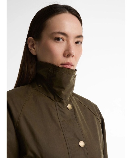 Barbour（バブアー）の「【BEDALE / ビデイル】ワックス ジャケット オーバーサイズ フィット（レディース）（ブルゾン・レディース・ベージュ/レッド/オリーブ・6/8/10）」の13枚目の写真