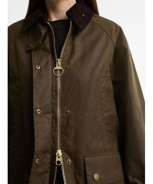 Barbour（バブアー）の「【BEDALE / ビデイル】ワックス ジャケット オーバーサイズ フィット（レディース）（ブルゾン・レディース・ベージュ/レッド/オリーブ・6/8/10）」の14枚目の写真