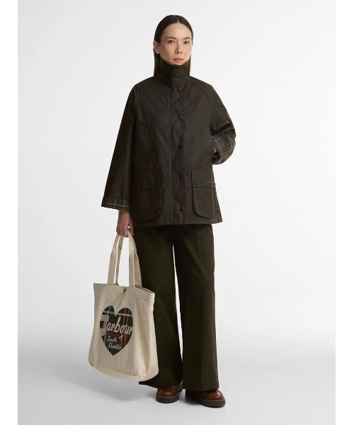 Barbour（バブアー）の「【BEDALE / ビデイル】ワックス ジャケット オーバーサイズ フィット（レディース）（ブルゾン・レディース・ベージュ/レッド/オリーブ・6/8/10）」の22枚目の写真