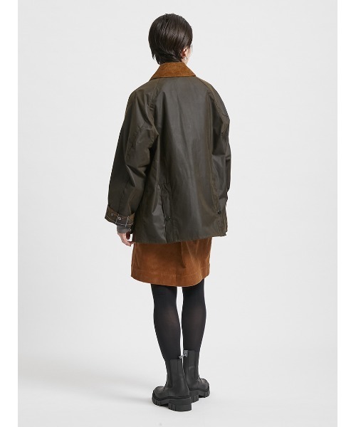 Barbour（バブアー）の「【BEDALE / ビデイル】ワックス ジャケット オーバーサイズ フィット（レディース）（ブルゾン・レディース・ベージュ/レッド/オリーブ・6/8/10）」の18枚目の写真