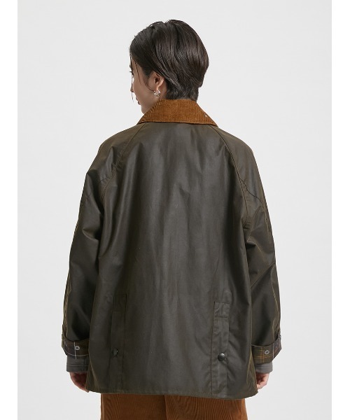Barbour（バブアー）の「【BEDALE / ビデイル】ワックス ジャケット オーバーサイズ フィット（レディース）（ブルゾン・レディース・ベージュ/レッド/オリーブ・6/8/10）」の21枚目の写真