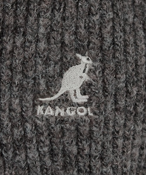 KANGOL（カンゴール）の「KANGOL/ウール混畦編みクルーニット（ニット/セーター・メンズ・アイボリー/ブラック/ブラウン系/グレー・XL/L/M/S）」の20枚目の写真