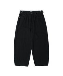 3STAR CURVED JEANS ブラック(NG2GFUPA12A)
