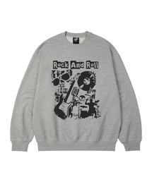 ロックコラージュ オーバーサイズ スウェット_9 COL