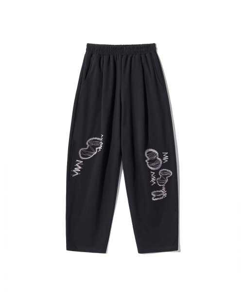 GAKKAI UNIONS（ガッカイユニオンズ）の「フレイ スウェットバルーンパンツ ブラック（スウェットパンツ・レディース・その他・SMALL/MEDIUM/LARGE）」の2枚目の写真