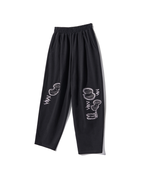 GAKKAI UNIONS（ガッカイユニオンズ）の「フレイ スウェットバルーンパンツ ブラック（スウェットパンツ・レディース・その他・SMALL/MEDIUM/LARGE）」の4枚目の写真