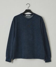 ピグメント裏毛クルーネック