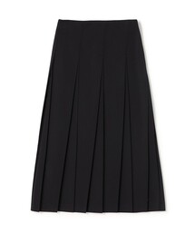 ツイルストレッチ プリーツスカート