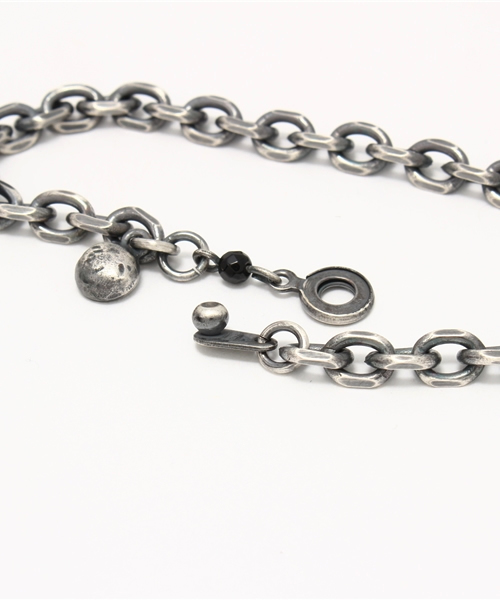 AMERICAN RAG CIE（アメリカンラグシー）の「モチーフ 石 チェーン ブレスレット（ブレスレット・メンズ・シルバー・FREE）」の3枚目の写真