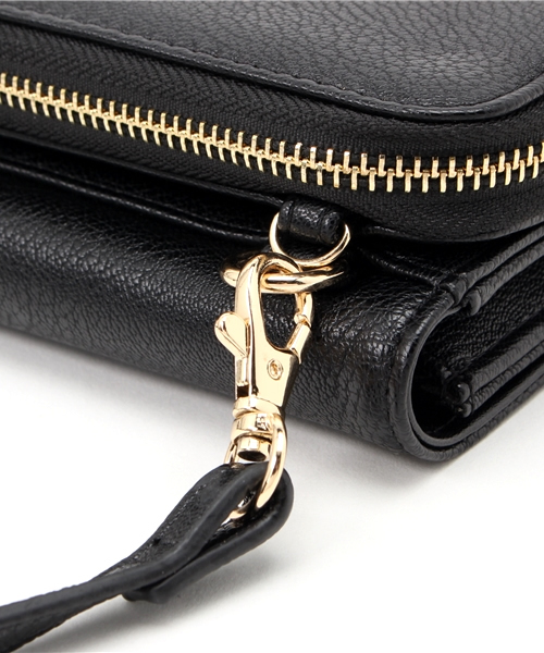 NATURAL BEAUTY BASIC（ナチュラルビューティーベーシック）の「マルチウォレットショルダーバッグ（ショルダーバッグ・レディース・ベージュ/イエロー/ボルドー/ブラック・ﾌﾘ-）」の8枚目の写真