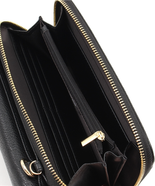 NATURAL BEAUTY BASIC（ナチュラルビューティーベーシック）の「マルチウォレットショルダーバッグ（ショルダーバッグ・レディース・ベージュ/イエロー/ボルドー/ブラック・ﾌﾘ-）」の16枚目の写真