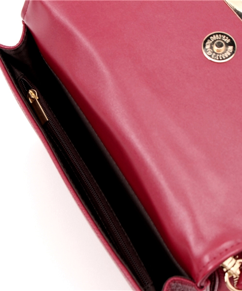 NATURAL BEAUTY BASIC（ナチュラルビューティーベーシック）の「マルチウォレットショルダーバッグ（ショルダーバッグ・レディース・ベージュ/イエロー/ボルドー/ブラック・ﾌﾘ-）」の19枚目の写真