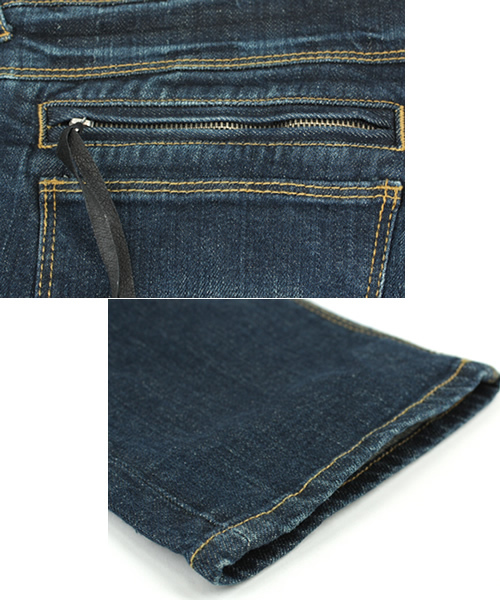 NANO universe（ナノユニバース）の「スキニーパンツ（デニムパンツ・メンズ・ブラック/インディゴブルー・2/3/1）」の6枚目の写真