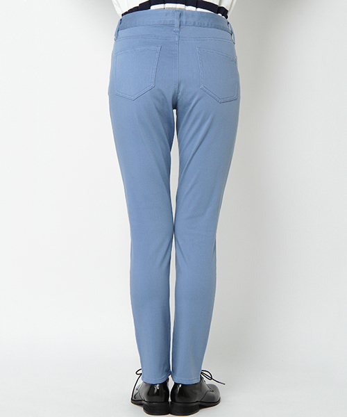 ikka（イッカ）の「スキニーパンツ（その他パンツ・レディース・ライトグレー/ベージュ/ブルー系その他/ブラック/ホワイト/ピンク・MEDIUM/LARGE/SMALL）」の9枚目の写真