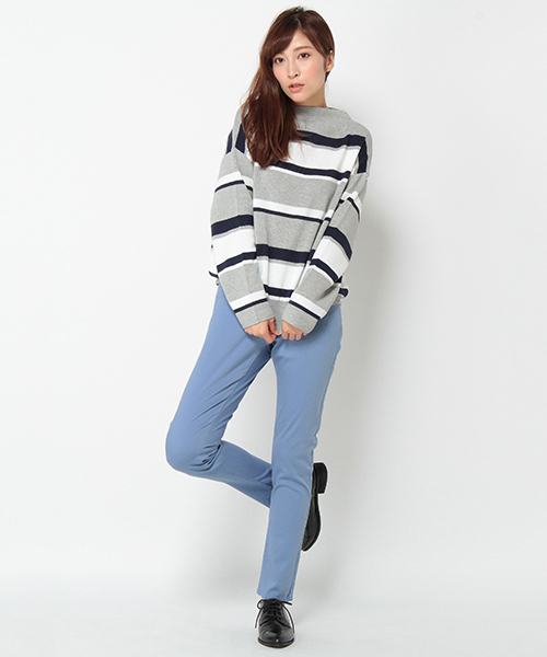 ikka（イッカ）の「スキニーパンツ（その他パンツ・レディース・ライトグレー/ベージュ/ブルー系その他/ブラック/ホワイト/ピンク・MEDIUM/LARGE/SMALL）」の14枚目の写真