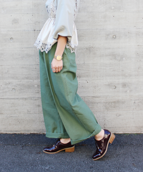 mysty woman（ミスティウーマン）の「メダリオンレースアップシューズ（ドレスシューズ・レディース・ブラック/グレー/ダークブラウン・LARGE/MEDIUM）」の9枚目の写真