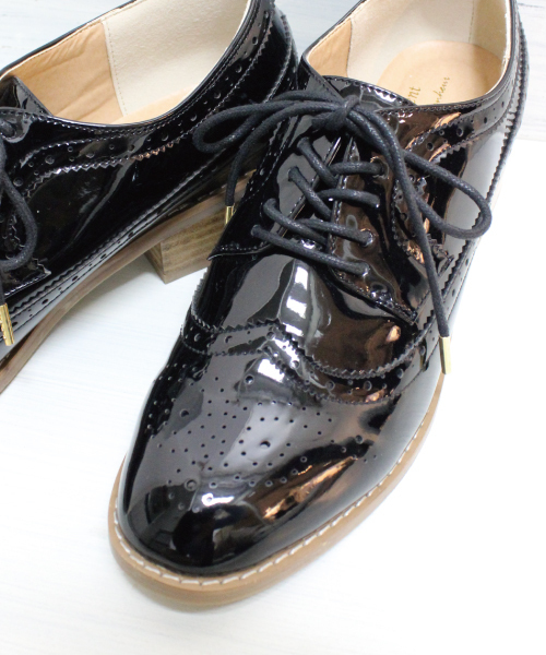 mysty woman（ミスティウーマン）の「メダリオンレースアップシューズ（ドレスシューズ・レディース・ブラック/グレー/ダークブラウン・LARGE/MEDIUM）」の13枚目の写真