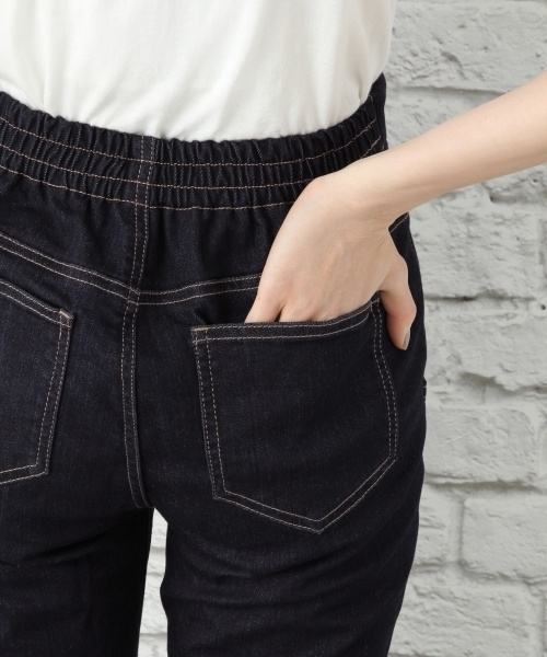 LEPSIM（レプシィム）の「マタニティ/ストレッチデニムスリムパンツ　738161（マタニティウェア/グッズ・レディース・ブルー系その他/ブルー/ワンウォッシュ/オフホワイト・SMALL/LARGE/MEDIUM）」の14枚目の写真