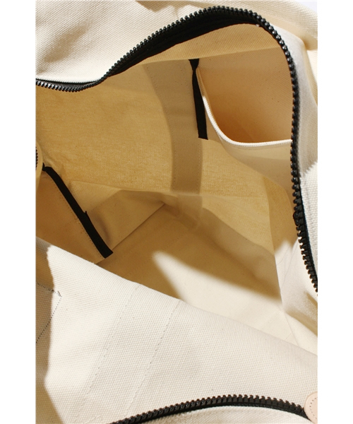 X-girl(エックスガール)の「BASIC BIG CANVAS BAG(トートバッグ・レディース・ホワイト/ブラック/レッド・ONE SIZE)」の13枚目の写真