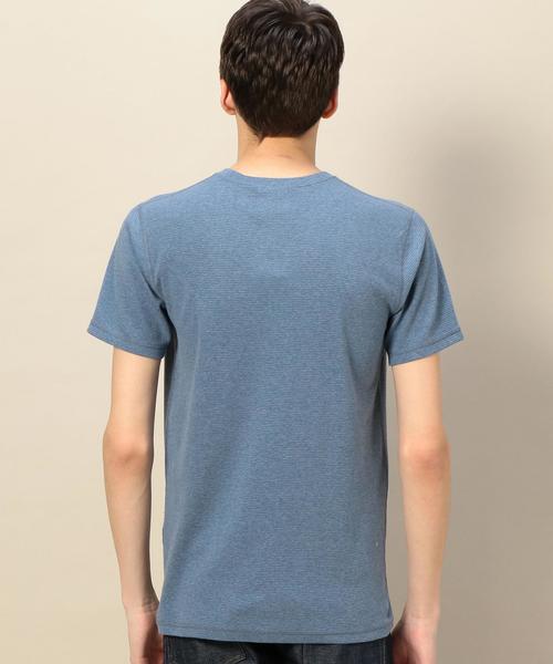 BEAUTY&YOUTH UNITED ARROWS（ビューティーアンドユースユナイテッドアローズ）の「BY スパン フライス カットソー ◆（Tシャツ/カットソー・メンズ・ロイヤルブルー/ダークグレー/ホワイト・SMALL/MEDIUM/LARGE/X-LARGE）」の8枚目の写真