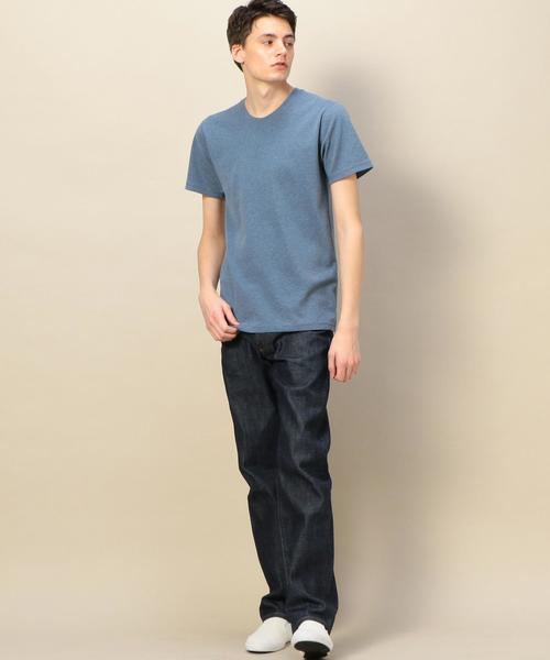 BEAUTY&YOUTH UNITED ARROWS（ビューティーアンドユースユナイテッドアローズ）の「BY スパン フライス カットソー ◆（Tシャツ/カットソー・メンズ・ロイヤルブルー/ダークグレー/ホワイト・SMALL/MEDIUM/LARGE/X-LARGE）」の18枚目の写真